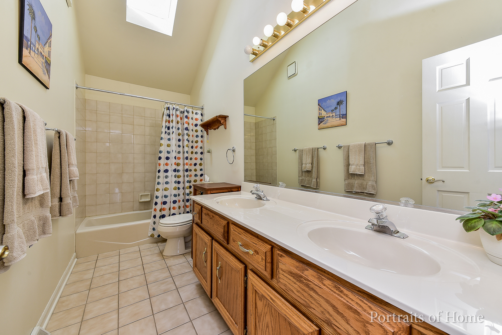 29 Christina Circle Wheaton, IL 60189 - Photo 15 of 28 a bathroom with a sink a toilet a mirror and shower