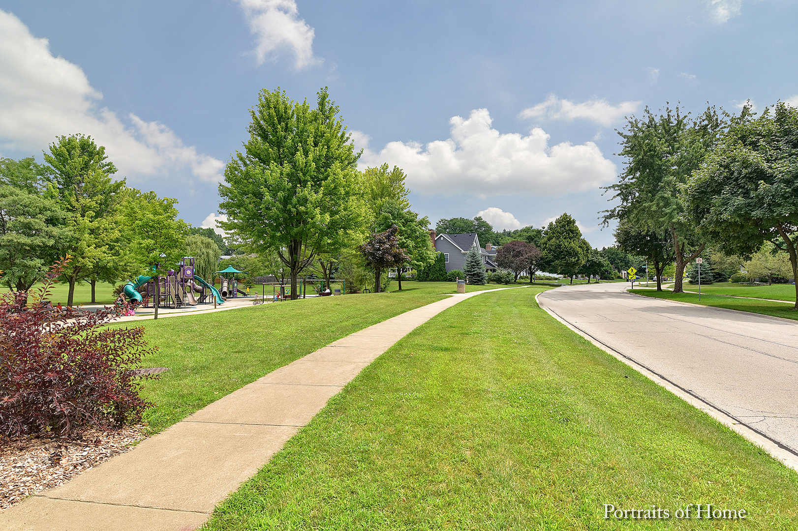29 Christina Circle Wheaton, IL 60189 - Photo 22 of 28 a view of yard with swimming pool and green space
