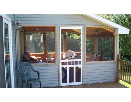 120 Walker Road Norridgewock, ME 04957 - Photo 18 of 25 Patio/Deck. screened in porch off deck