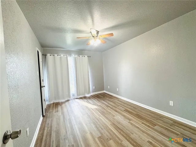 wooden floor in an empty room