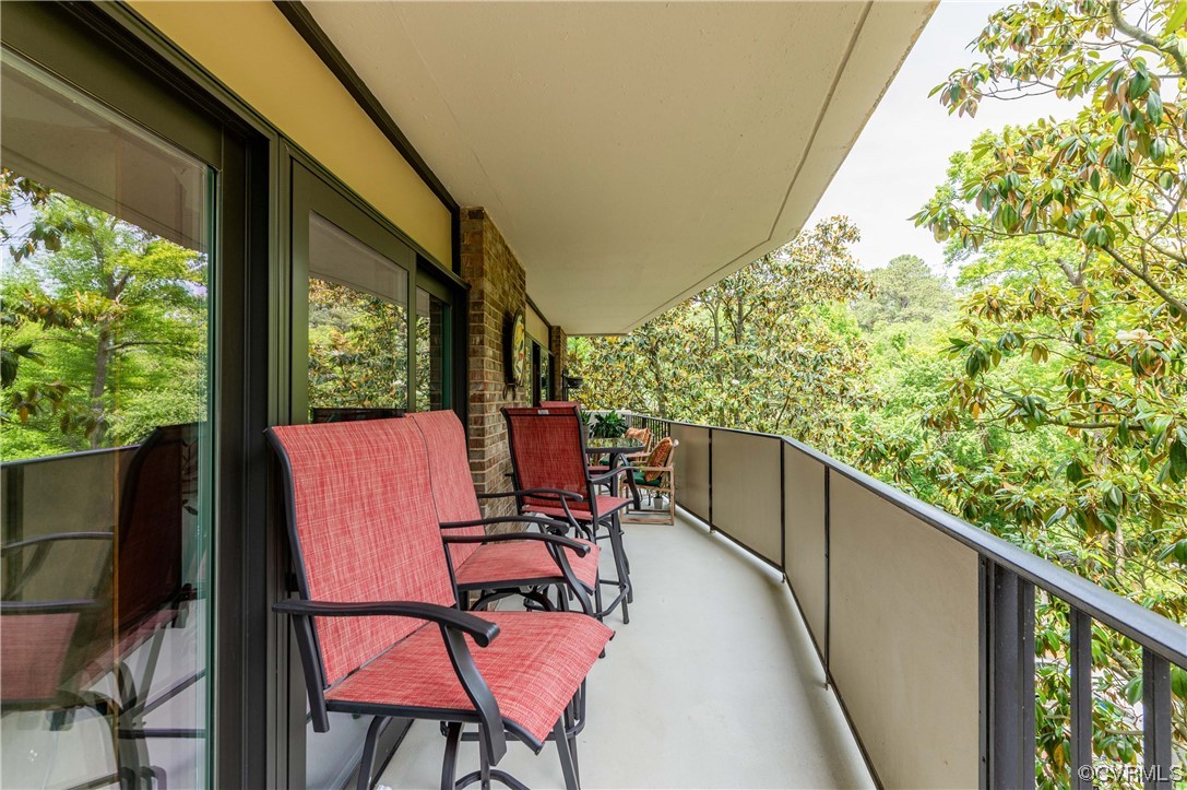 2956 Hathaway Road, Unit U306 Richmond, VA 23225 - Photo 22 of 36 a view of balcony with furniture