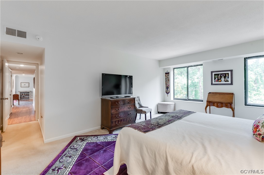 2956 Hathaway Road, Unit U306 Richmond, VA 23225 - Photo 25 of 36 a bedroom with a bed and a flat screen tv