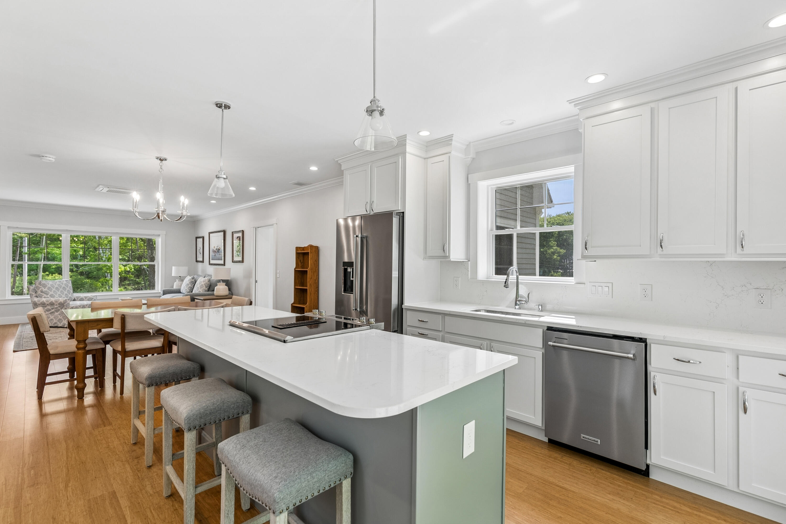 74 New Biddeford Road Kennebunkport, ME 04046 - Photo 8 of 39 Kitchen Flow