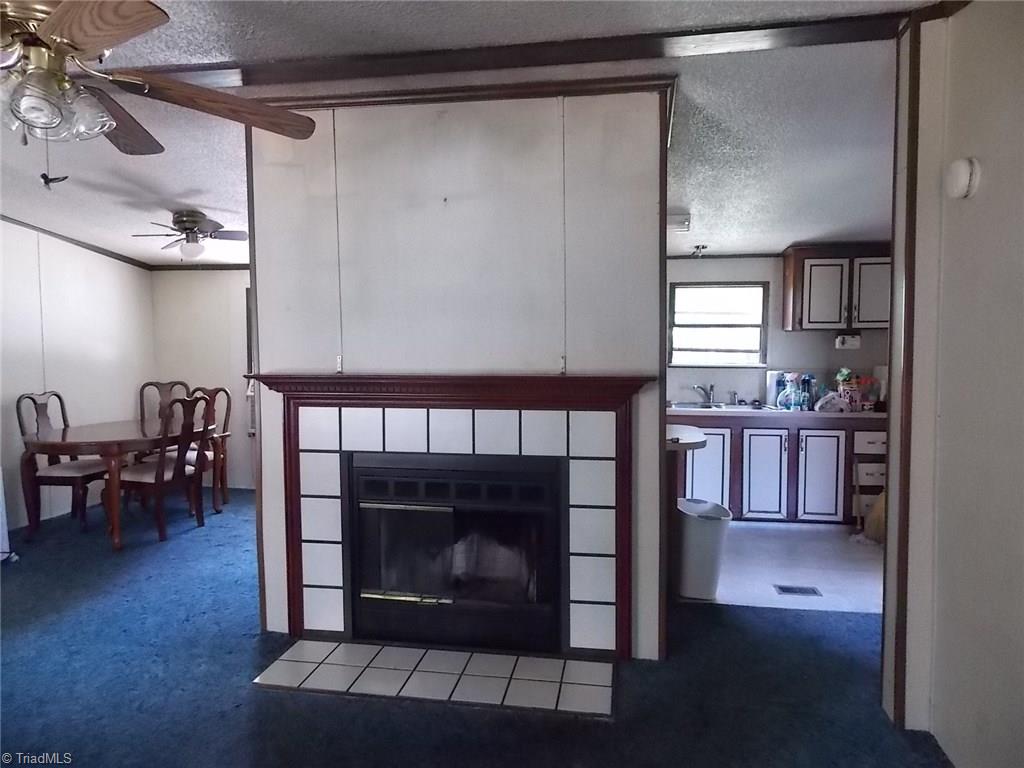 387 Carson Creek Road Lowgap, NC 27024 - Photo 7 of 18 Fireplace in Living Room
