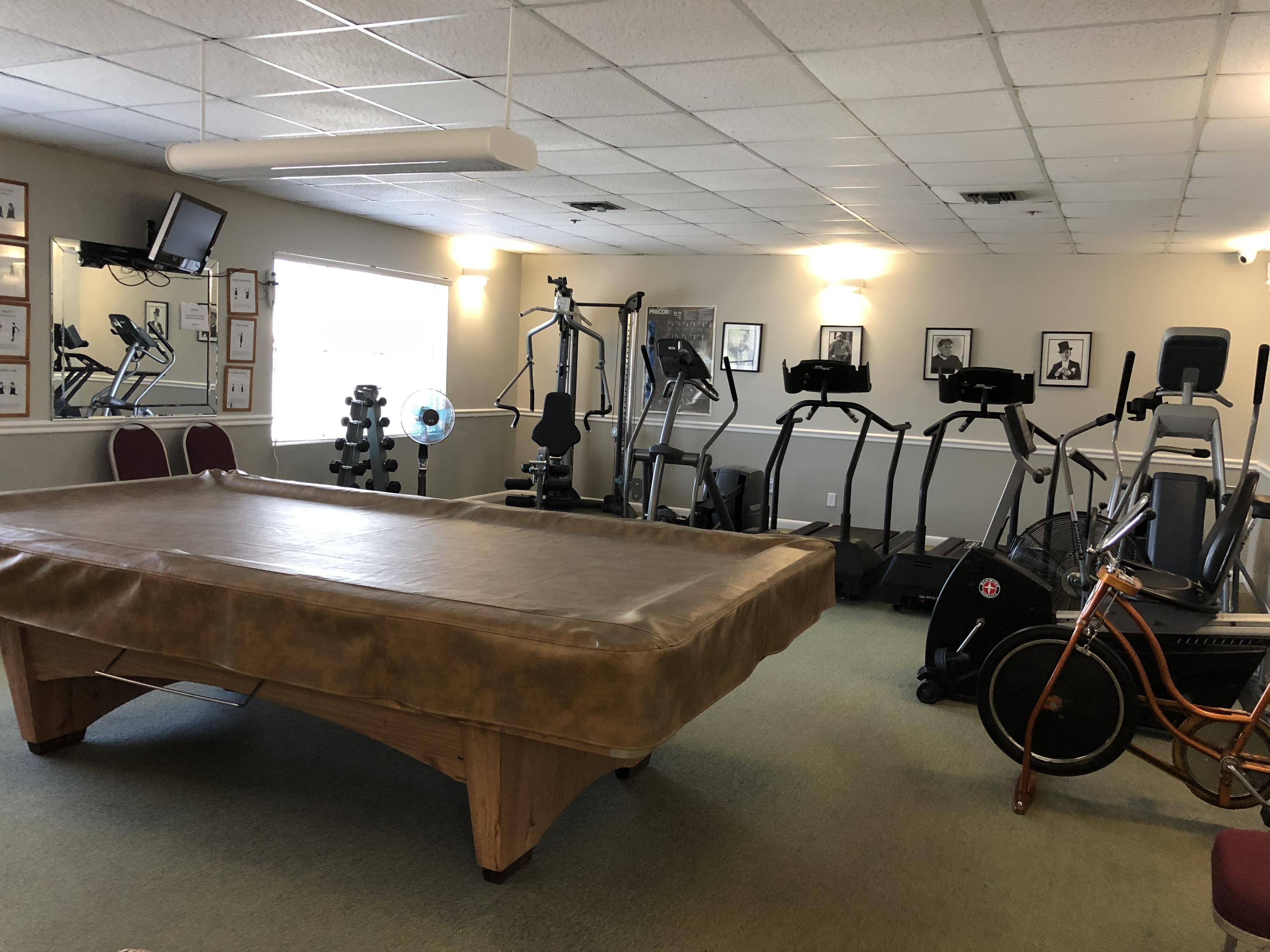9111 Tracy Court, Unit 2 Boca Raton, FL 33496 - Photo 21 of 25 Fitness Center & Billiards