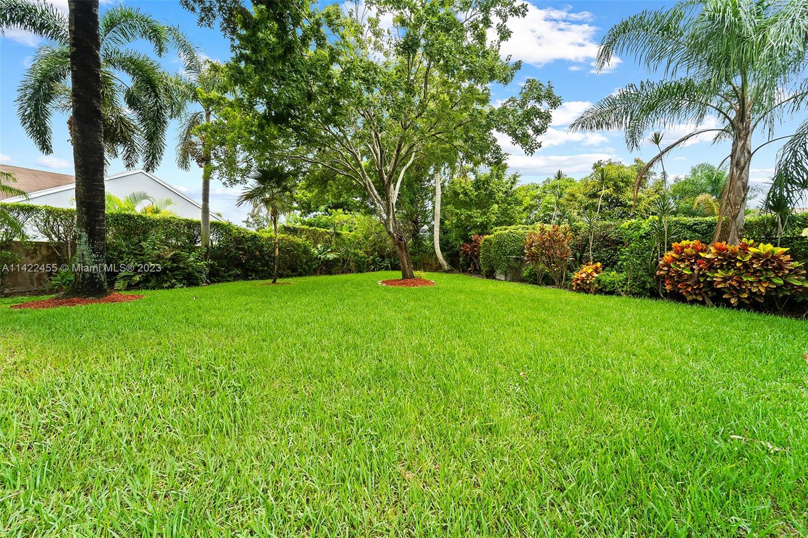 22699 Royal Crown Terrace East Boca Raton, FL 33433 - Photo 30 of 36 a view of a garden with a tree