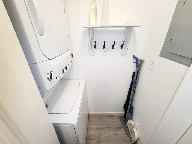 a view of washer and dryer