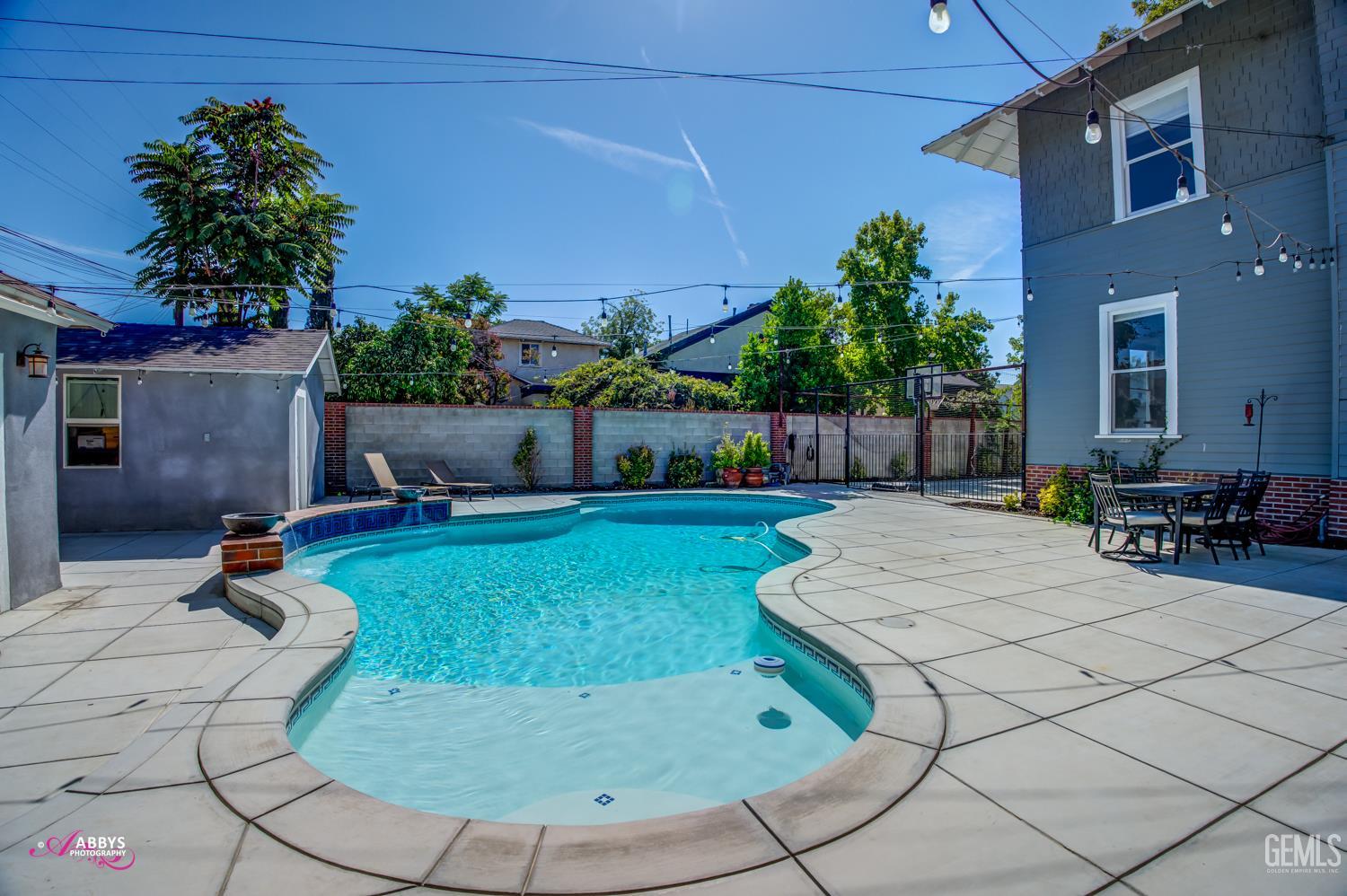 Undisclosed Address Bakersfield, CA 93301 - Photo 45 of 58 a view of a backyard