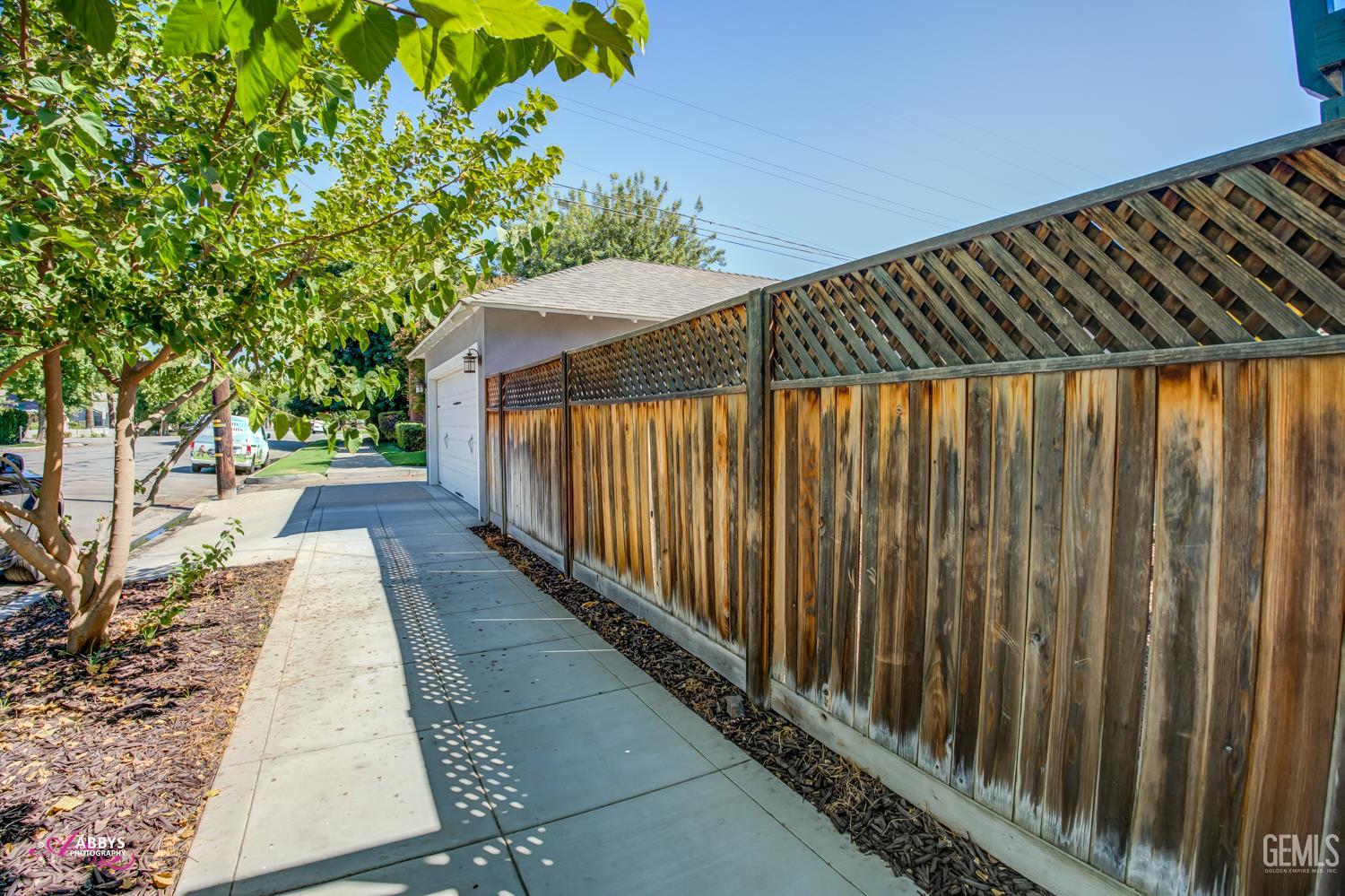 Undisclosed Address Bakersfield, CA 93301 - Photo 55 of 58 a view of a black gate