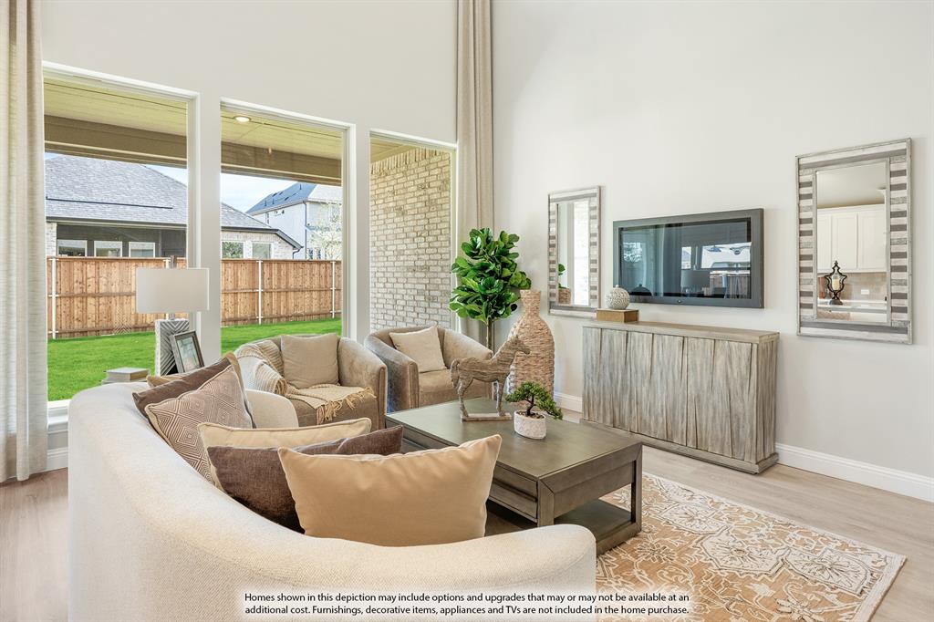 3002 Wild River Road Melissa, TX 75454 - Photo 8 of 39 a living room with furniture and a large window