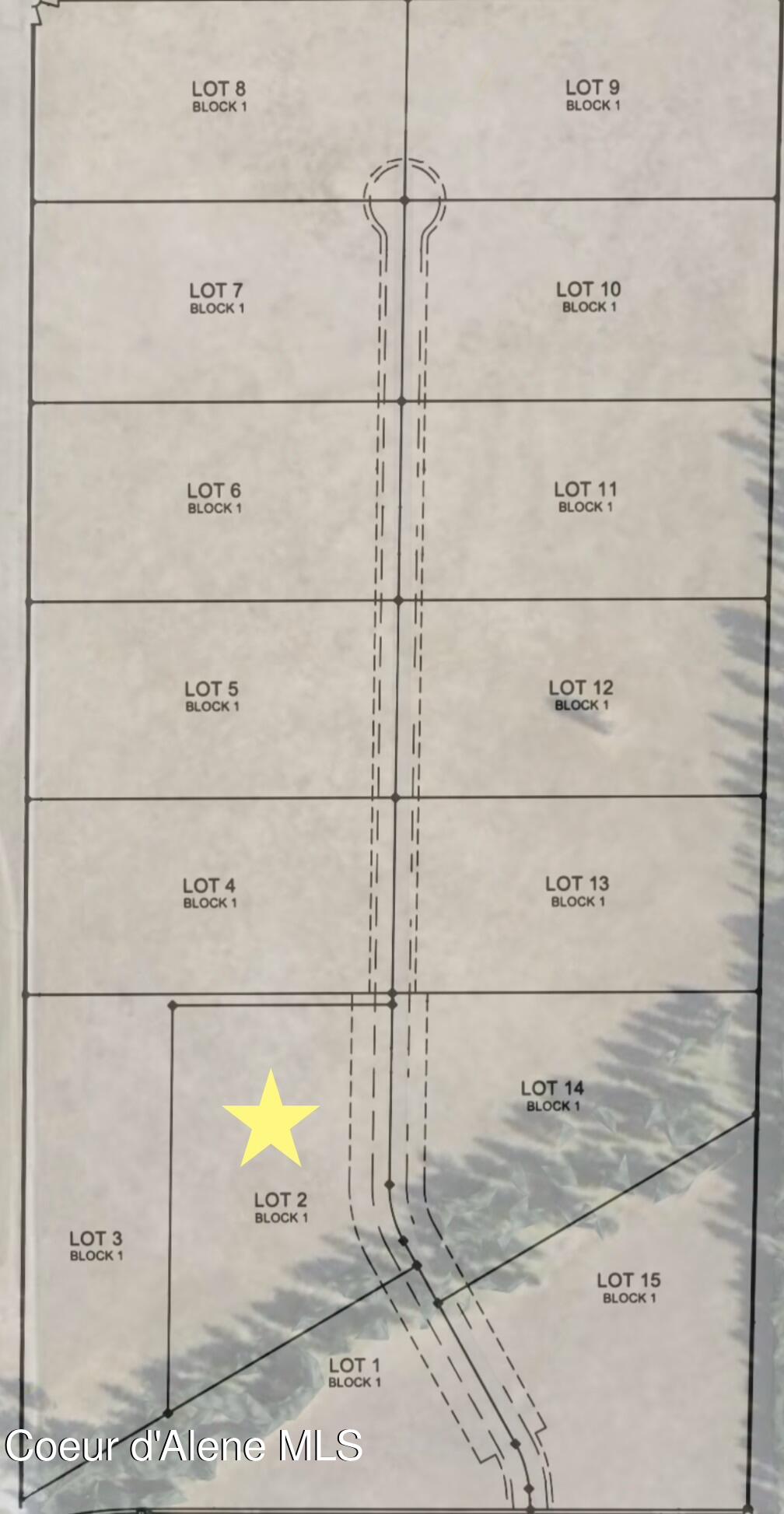 Lot 2 North Stonemason Way Rathdrum, ID 83858 - Photo 6 of 6 Aerial lot configuration