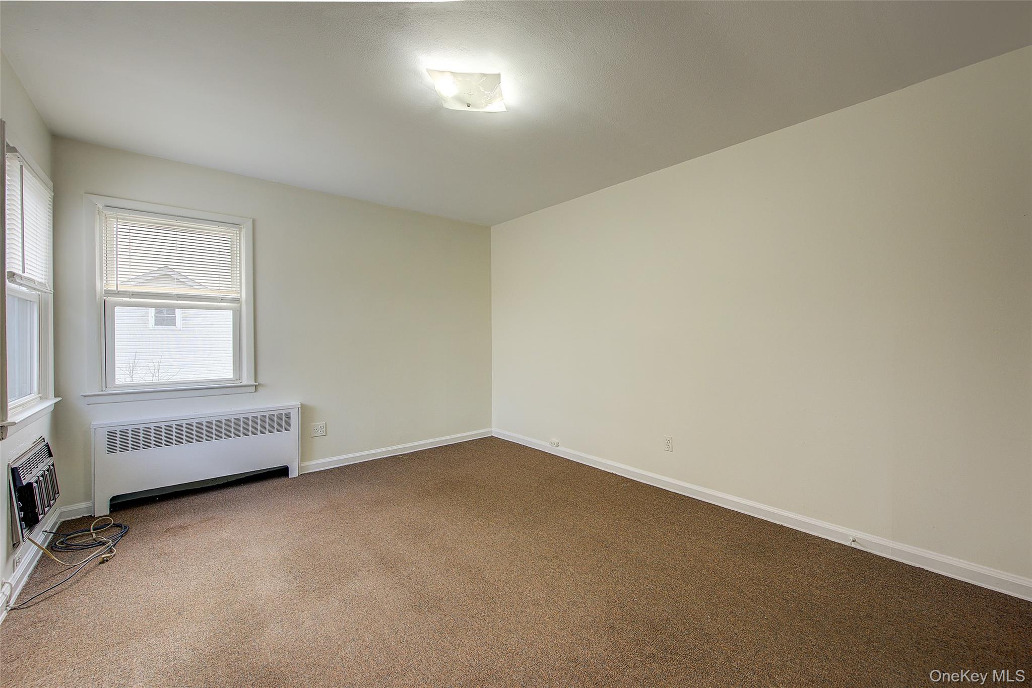 163-02 45th Avenue Queens, NY 11358 - Photo 19 of 35 Spare room featuring radiator and carpet