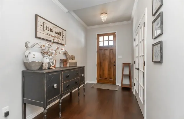 a view of a interior of the house