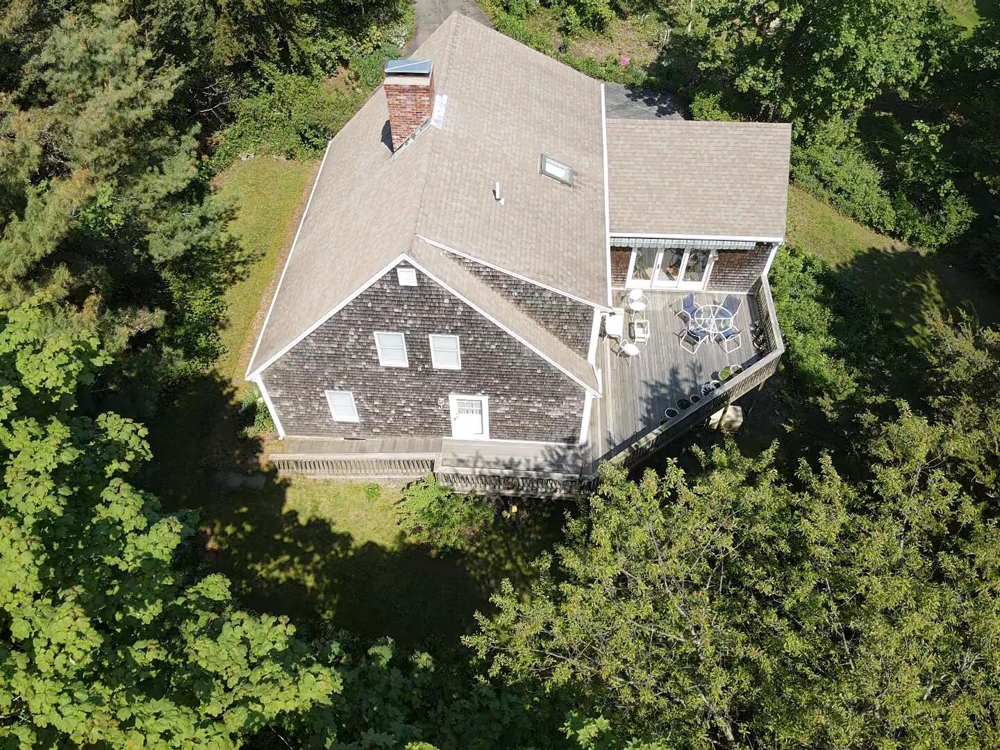 40 Barley Neck Road Orleans, MA 02653 - Photo 3 of 51 an aerial view of a house