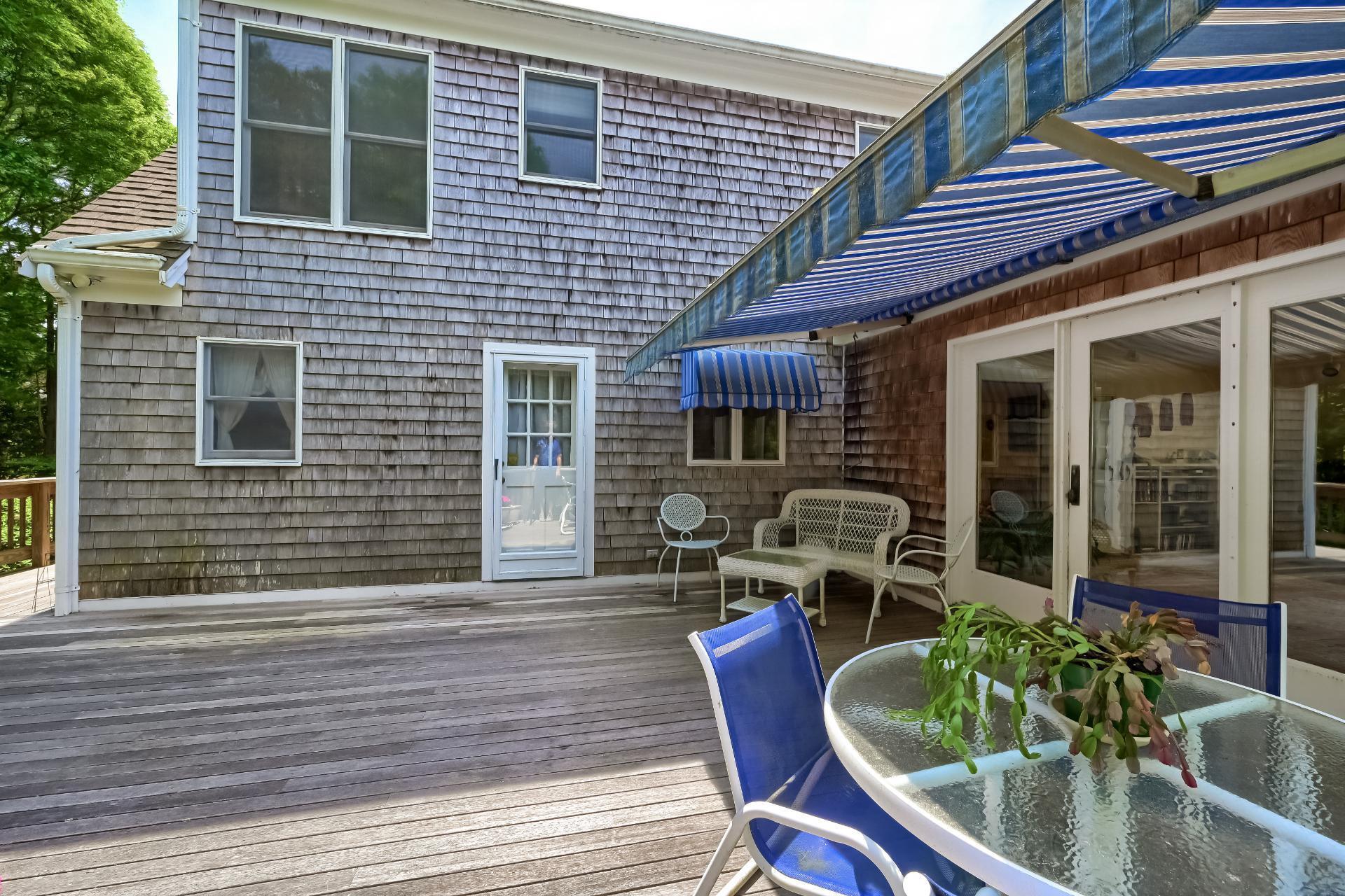 40 Barley Neck Road Orleans, MA 02653 - Photo 42 of 51 a front view of house with deck