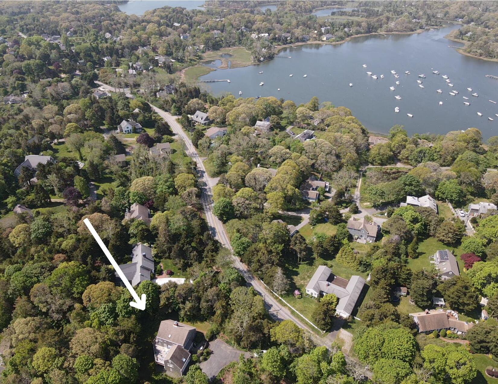 40 Barley Neck Road Orleans, MA 02653 - Photo 51 of 51 an aerial view of house with yard
