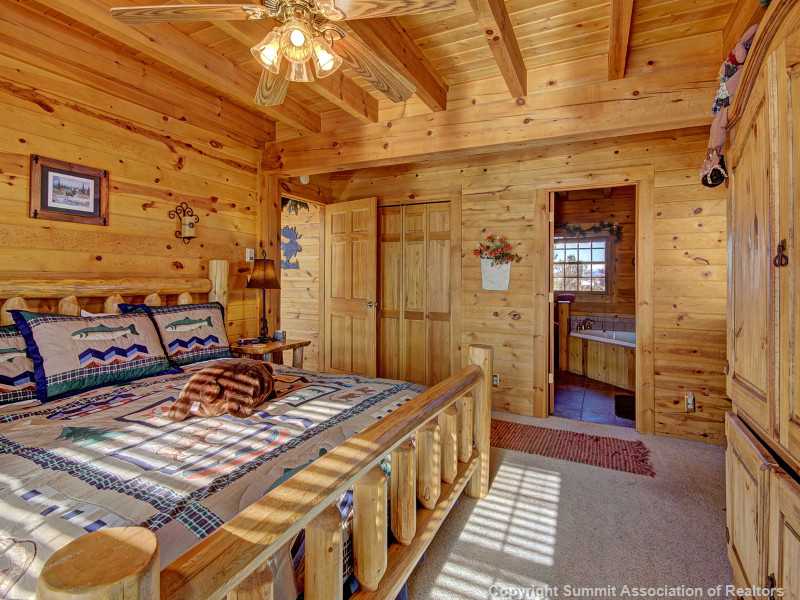 299 Sheep Ridge Road Fairplay, CO 80440 - Photo 14 of 25 Master Bedroom.