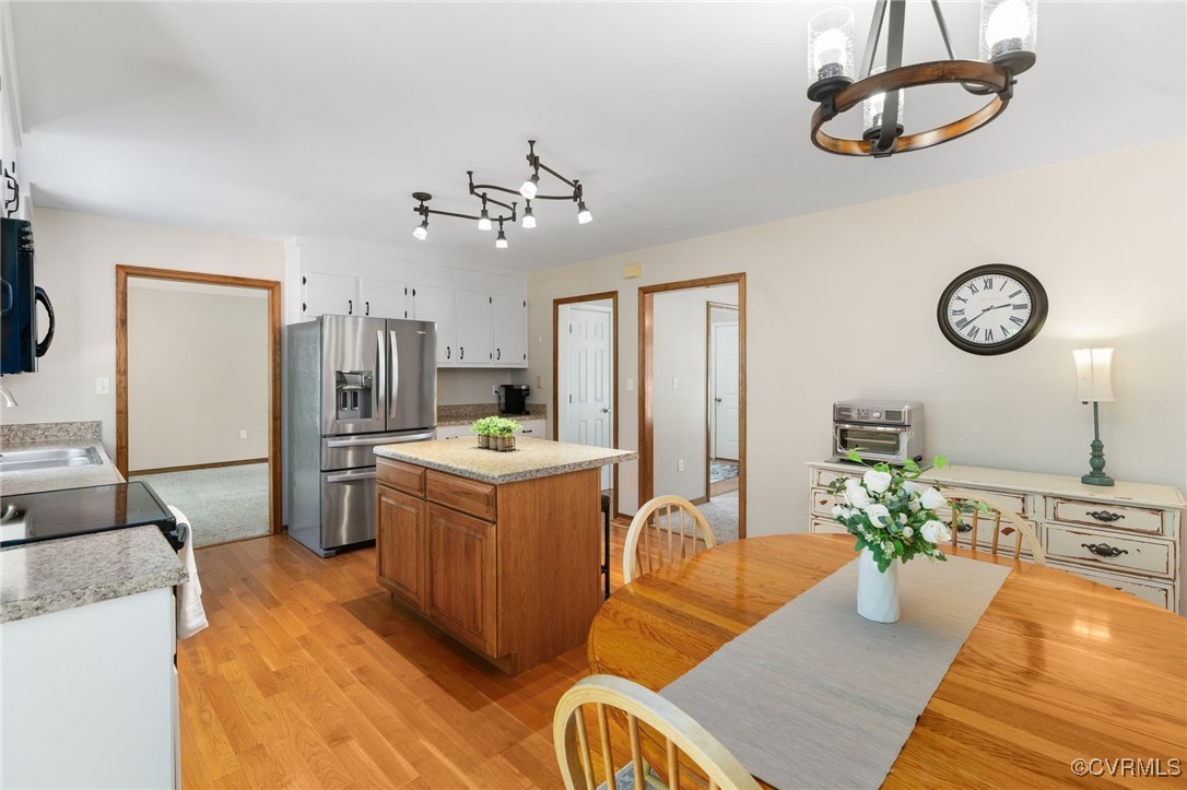 12207 Balta Road Chesterfield, VA 23838 - Photo 21 of 50 Kitchen featuring stainless steel refrigerator wit