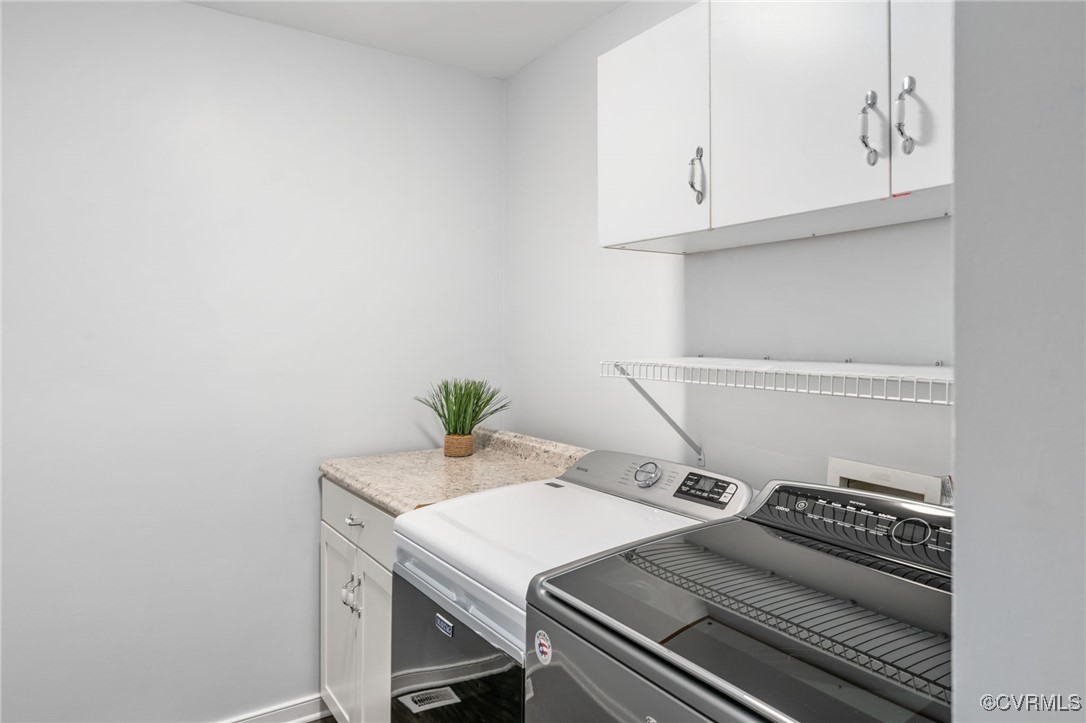 12207 Balta Road Chesterfield, VA 23838 - Photo 24 of 50 Clothes washing area with washing machine and clot