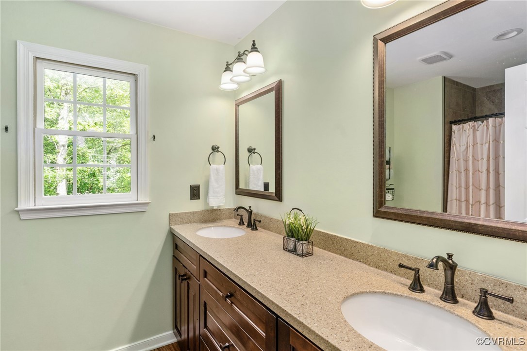 12207 Balta Road Chesterfield, VA 23838 - Photo 37 of 50 Full bath featuring plenty of natural light, doubl