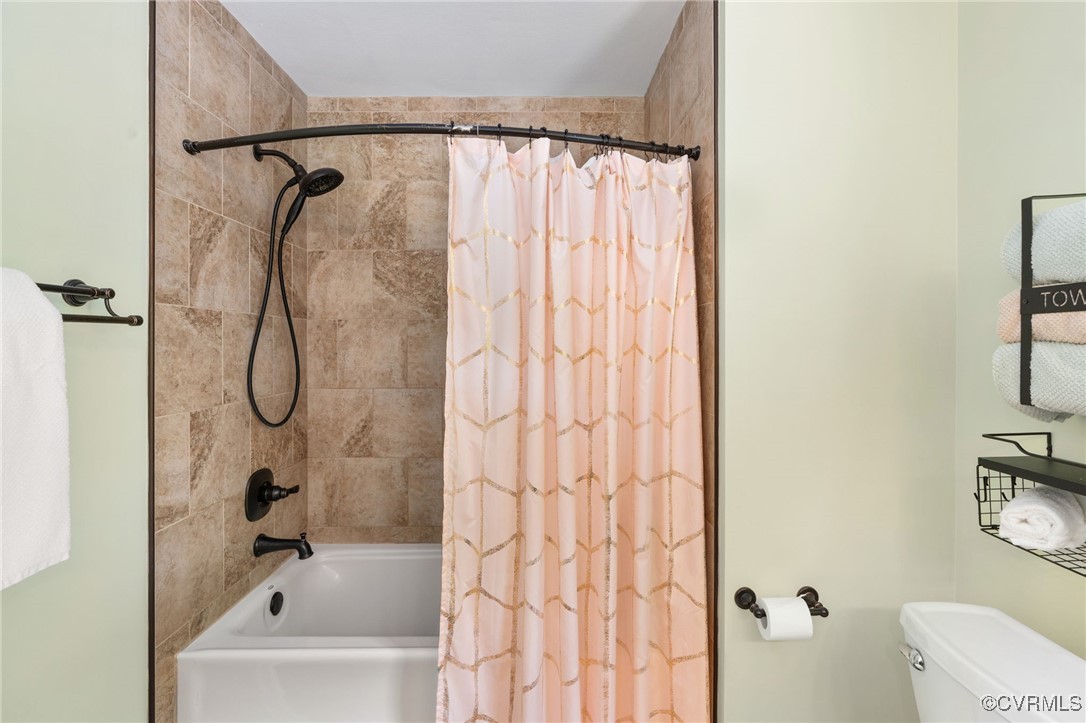 12207 Balta Road Chesterfield, VA 23838 - Photo 38 of 50 Full bathroom with shower / tub combo and toilet