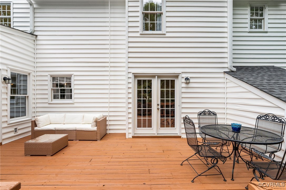 12207 Balta Road Chesterfield, VA 23838 - Photo 46 of 50 Deck featuring an outdoor hangout area and outdoor