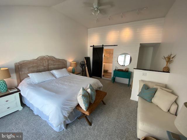 702 Bradley Road, Unit 11 Ocean City, MD 21842 - Photo 14 of 19 3rd Floor Owners Suite with Handmade Barn Door