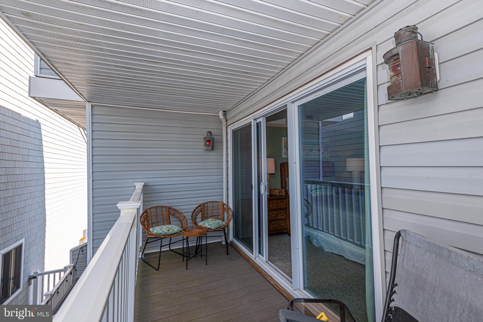 702 Bradley Road, Unit 11 Ocean City, MD 21842 - Photo 10 of 92 Bedroom #2 Balcony