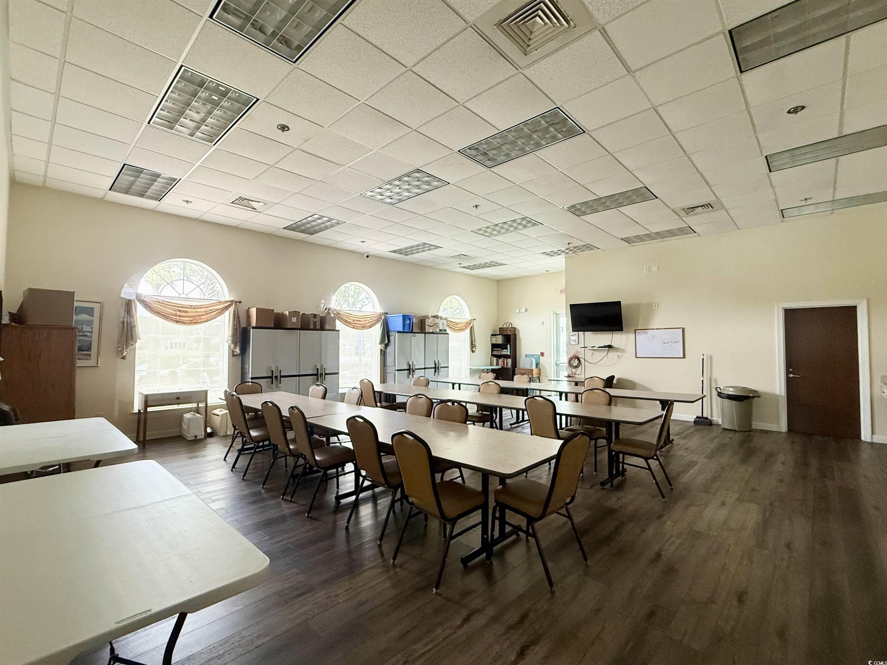 216 Walden Lake Road Conway, SC 29526 - Photo 36 of 40 Dining area featuring wood finished floors and a paneled ceiling