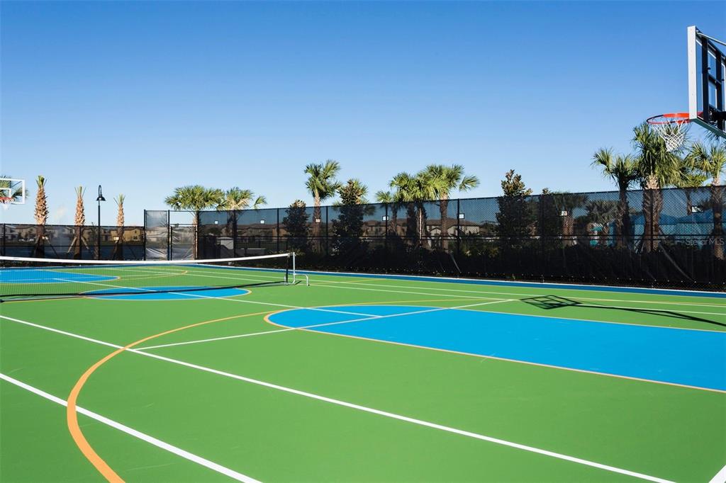 8894 Qin Loop Davenport, FL 33896 - Photo 40 of 47 a view of tennis court