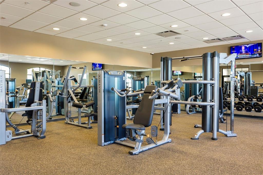 8894 Qin Loop Davenport, FL 33896 - Photo 44 of 47 a view of a room with gym equipment
