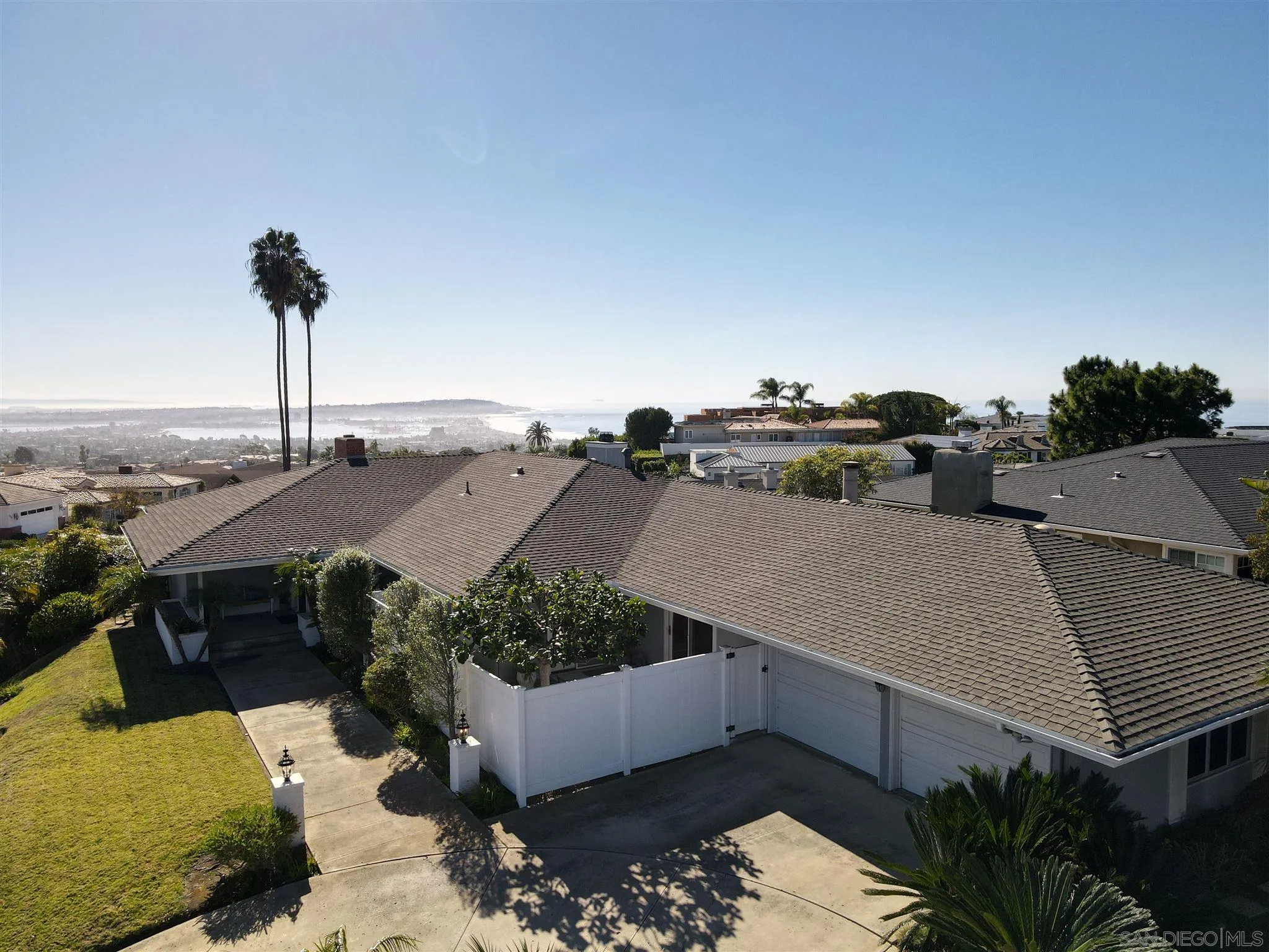 5730 Rutgers Road La Jolla, CA 92037 - Photo 54 of 54 a terrace with outdoor seating and city view