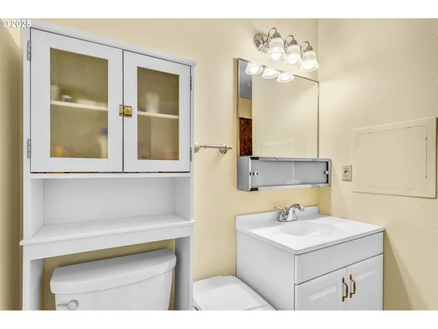 a view of a porch with a back yard