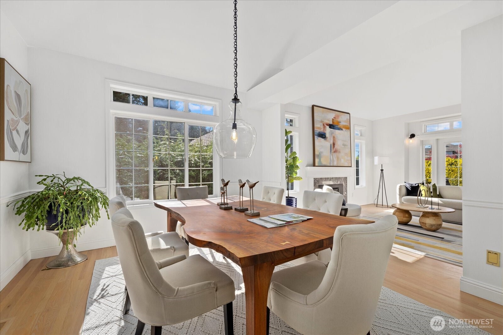 10906 Northeast 197th Street Bothell, WA 98011 - Photo 9 of 38 a view of a dining room with furniture window and outside view
