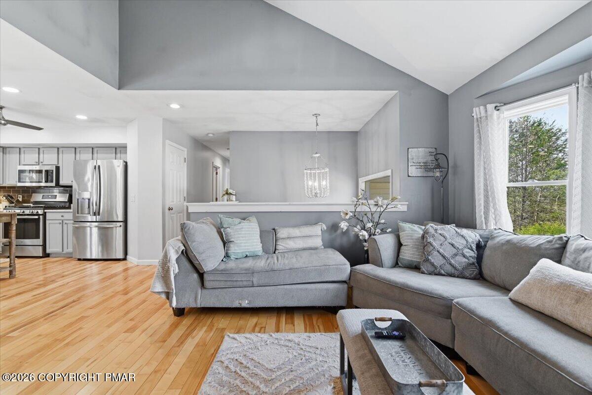 219 Highland Drive Stroudsburg, PA 18360 - Photo 21 of 93 Living Room/Kitchen