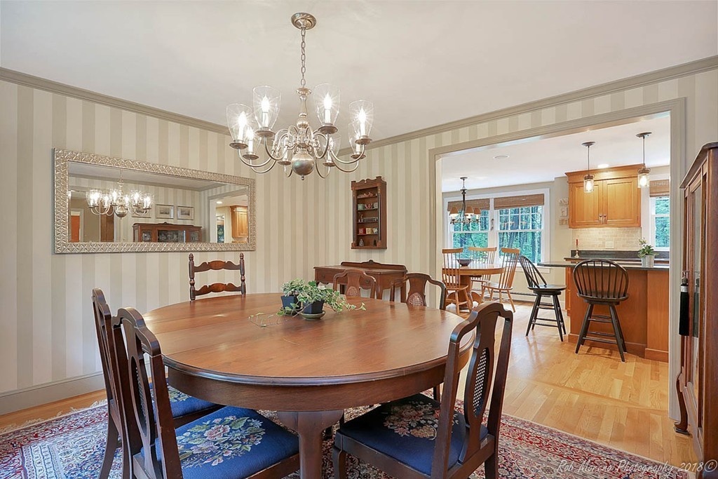 17 Janes Road Boxford, MA 01921 - Photo 12 of 29 a view of a dining room with furniture window and outside view