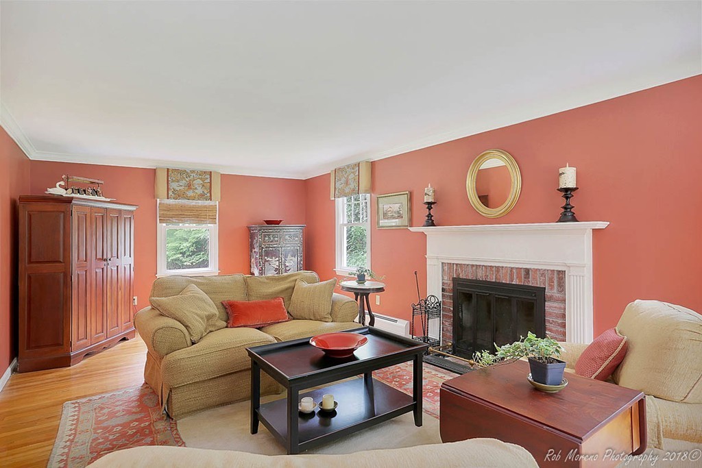 17 Janes Road Boxford, MA 01921 - Photo 15 of 29 a living room with furniture and a fireplace