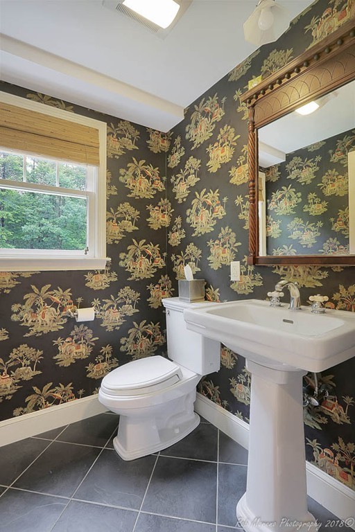 17 Janes Road Boxford, MA 01921 - Photo 16 of 29 a bathroom with a sink toilet and window