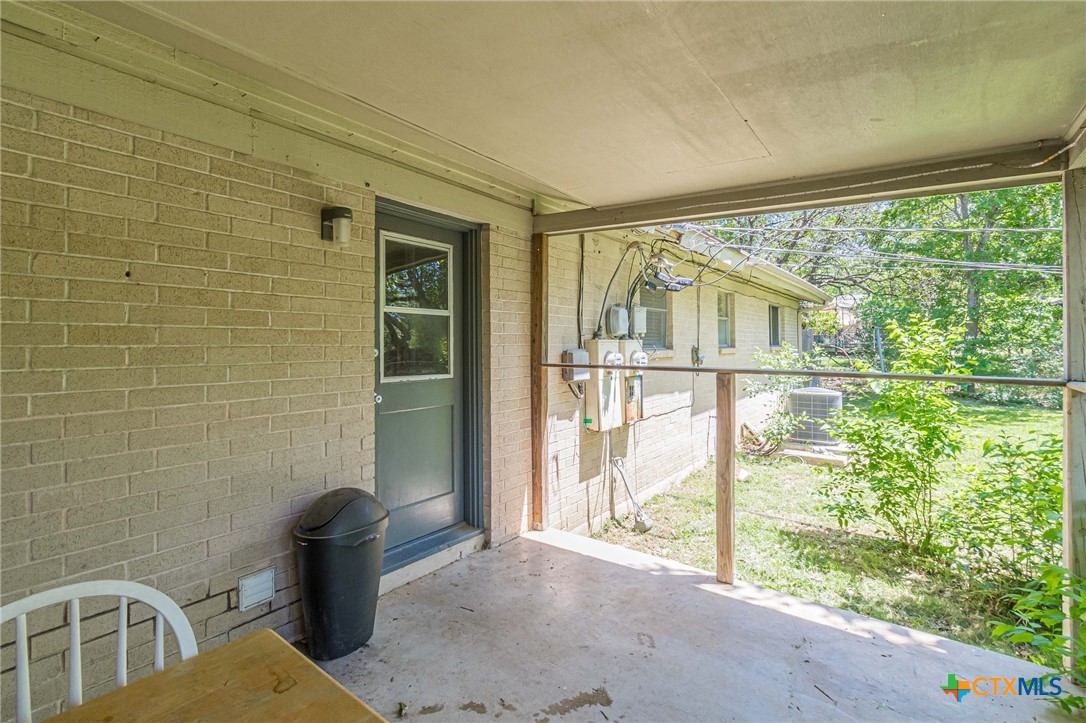 133 Algarita Road San Marcos, TX 78666 - Photo 37 of 43 a front view of a house with a porch