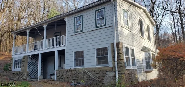 a view of a house with a large windows