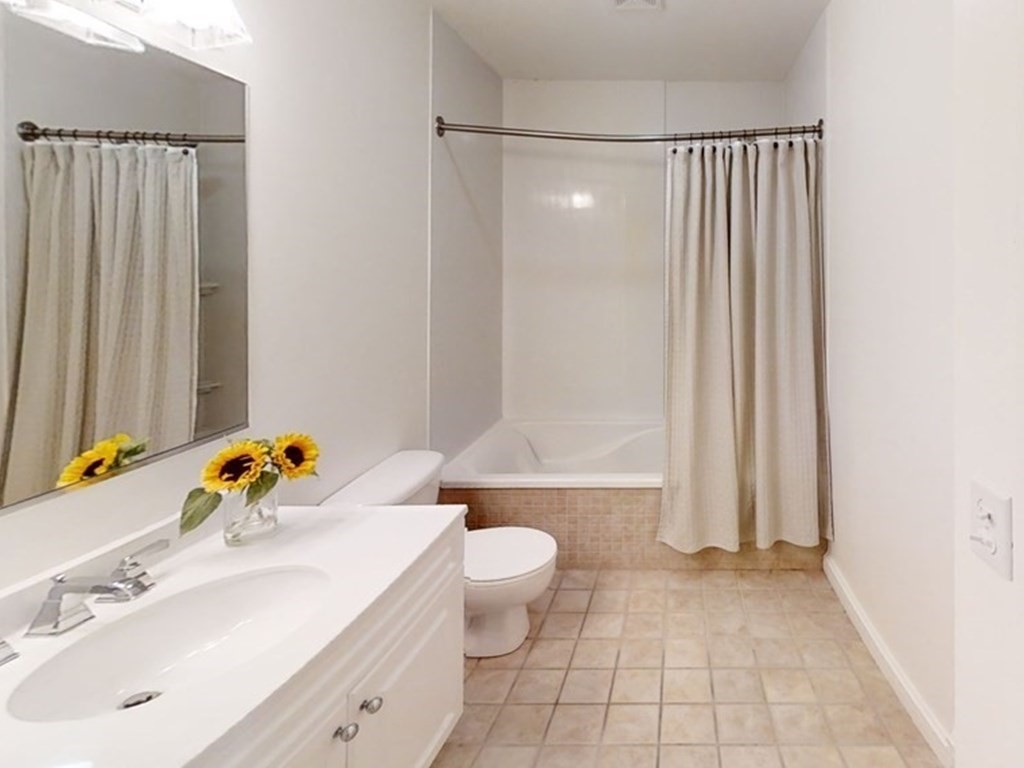 36 Village Road, Unit 713 Middleton, MA 01949 - Photo 14 of 39 a bathroom with a sink toilet and shower