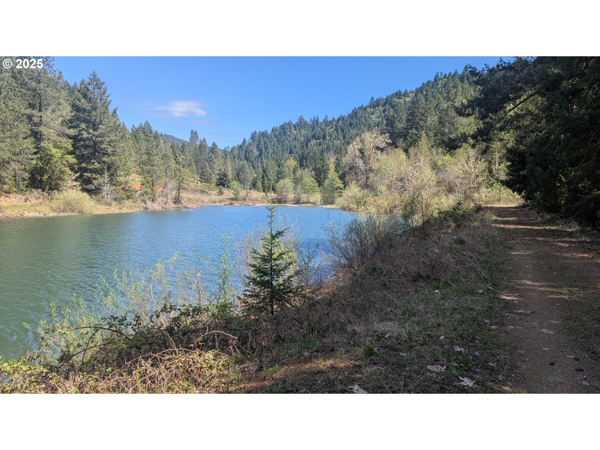 2999 Speaker Road Wolf Creek, OR 97497 - Photo 10 of 29 a open area with mountains in the background