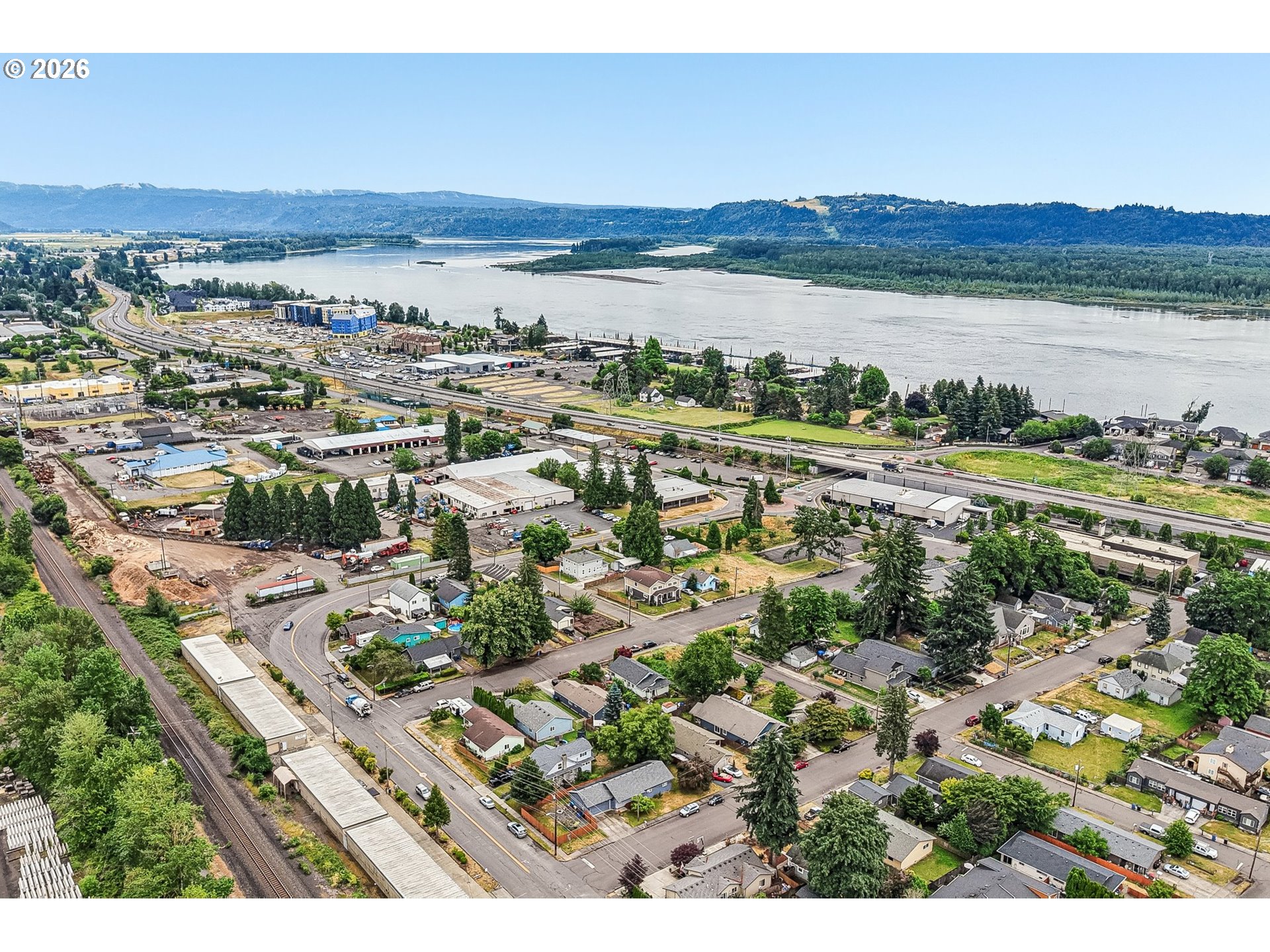 608 Southeast Sumner Street Camas, WA 98607 - Photo 32 of 39 a view of lake and city