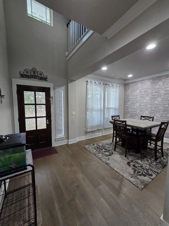 9713 McKnight Loop, Unit 34 Austin, TX 78717 - Photo 5 of 17 a view of a workspace with furniture