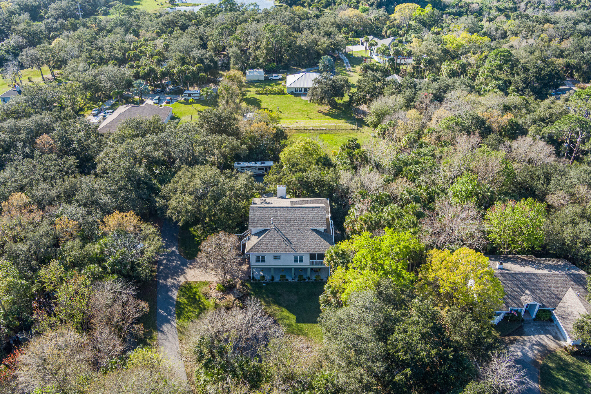 1045 North Range Road Cocoa, FL 32926 - Photo 41 of 47 Arial back