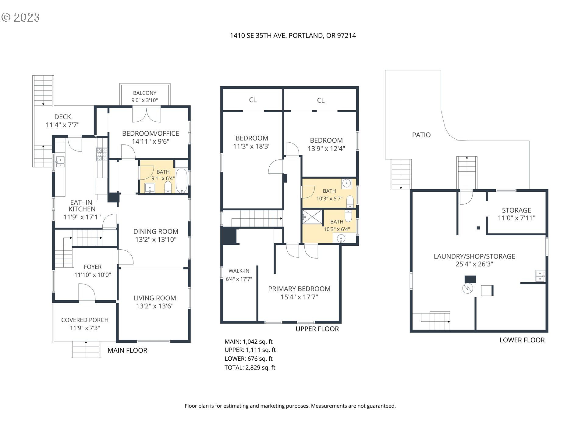 1410 Southeast 35th Avenue Portland, OR 97214 - Photo 39 of 39 a picture of a floor plan