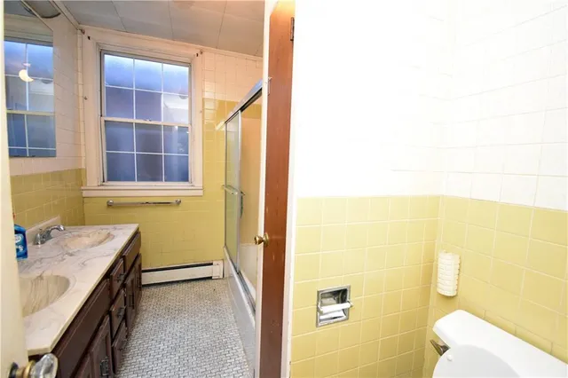 a bathroom with a sink and a bathtub