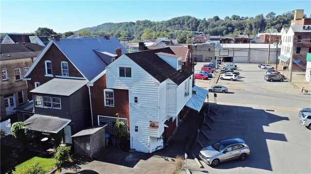 a view of city from terrace