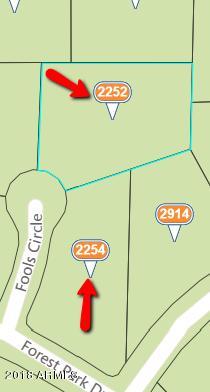2252 Fools Circle, Unit 69 Overgaard, AZ 85933 - Photo 4 of 4 2252_&_2254_fools_circle_map