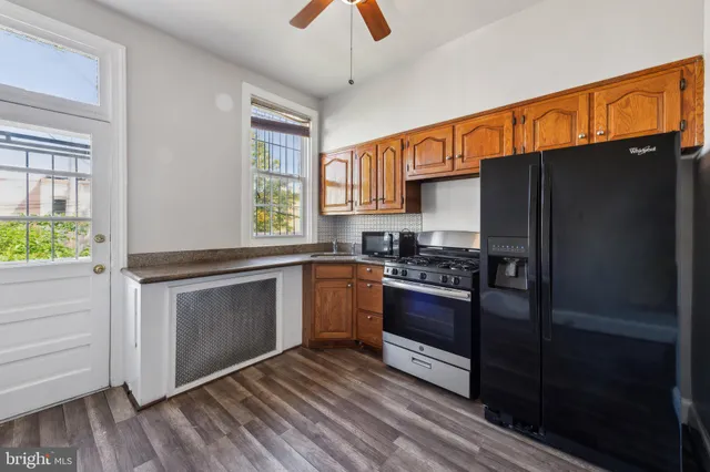 a view of a balcony with a pot